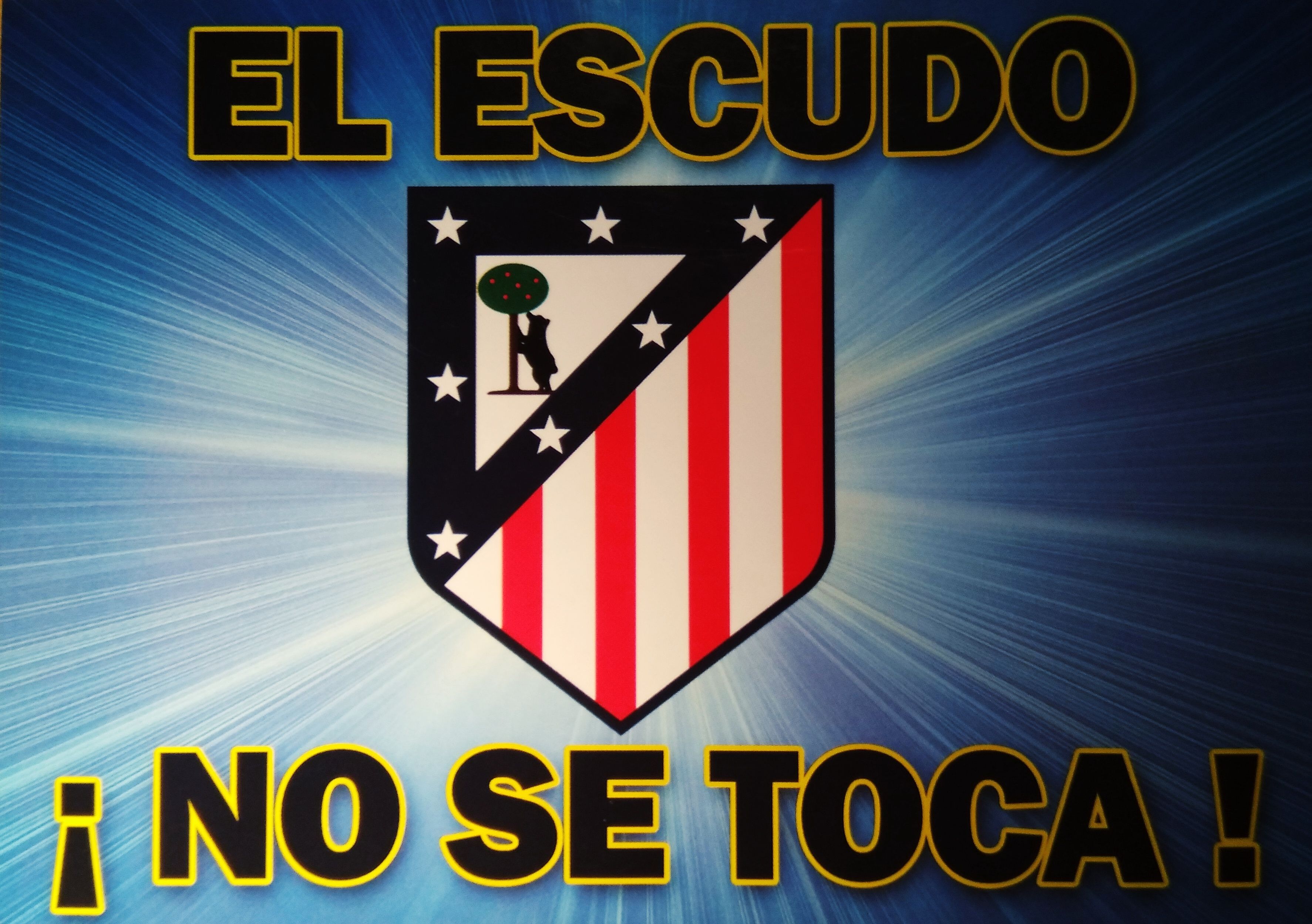 El escudo no se toca