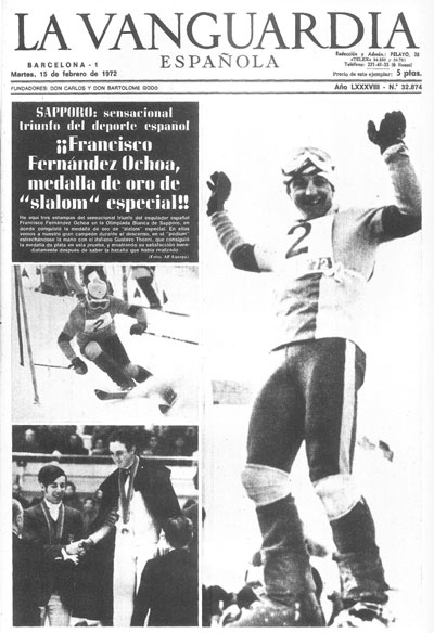 Paquito Fernández Ochoa, La Vanguardia